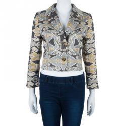 Pre Owned جاكيت فيلوسوفي دي البيرتا فيريتي طباعة تجريدية M