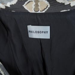 Pre Owned جاكيت فيلوسوفي دي البيرتا فيريتي طباعة تجريدية M