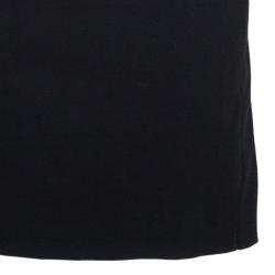 Philosophy di Alberta Ferretti Black Shoulder Detail Dress M