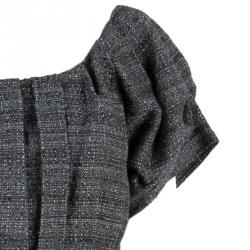 مملوكة مسبقًا Philosophy di Alberta Ferretti Wool Belted Dress L