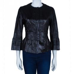 Philosophy di Alberta Ferretti Leather Jacket M