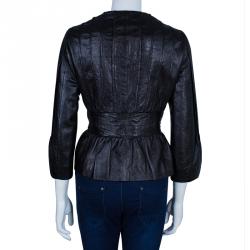 Philosophy di Alberta Ferretti Leather Jacket M