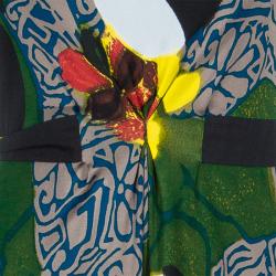 Philosophy di Alberta Ferretti Multicolor Print Dress S
