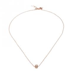 Piaget Possession Diamond & Rose Gold Pendant Chain Necklace