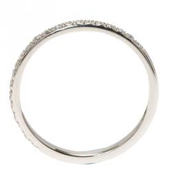 Pre Owned Piaget Wedding Diamond Platinum Ring Size 51
