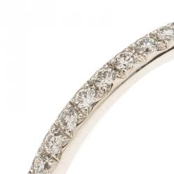 Pre Owned Piaget Wedding Diamond Platinum Ring Size 51