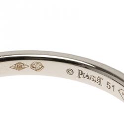 Pre Owned Piaget Wedding Diamond Platinum Ring Size 51