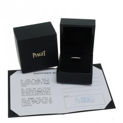 Pre Owned Piaget Wedding Diamond Platinum Ring Size 51