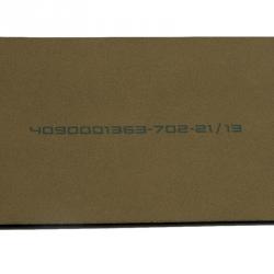 Porsche Design Brown Suede Logo Waist Belt 80 CM