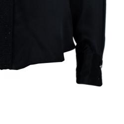 Prabal Gurung Draped Embellished Shirt Top M