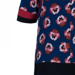 Pre Owned فستان برابال غورونغ ح رير مطبوع L