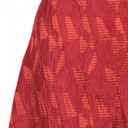 مملوكة مسبقًا Prabal Gurung Red Short Sleeve Dress M