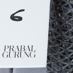 Prabal Gurung Grey Wool Dress M