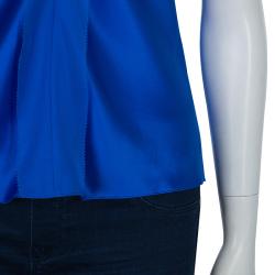 Prabal Gurung Blue Silk Cami Top M
