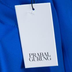 Prabal Gurung Blue Silk Cami Top M
