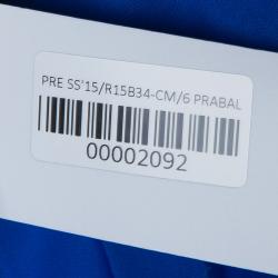 Prabal Gurung Blue Silk Cami Top M