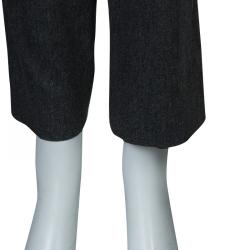 Prabal Gurung Grey Wool Trousers M