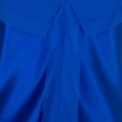 Prabal Gurung Blue Silk Cami Top S