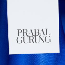 Prabal Gurung Blue Silk Cami Top S