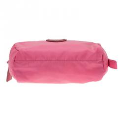 Prada Pink Cosmetic Zipper Pouch