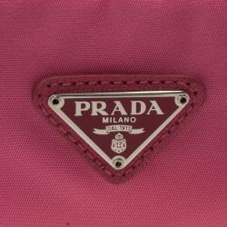 Prada Pink Cosmetic Zipper Pouch