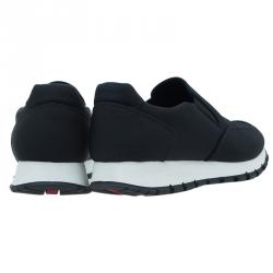Prada Sport Black Nylon Slip on Sneakers Size 35.5