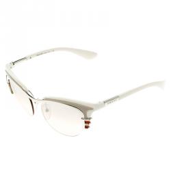 Prada Ivory SPR 60O Dixie Cat Eye Sunglasses