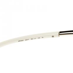 Prada Ivory SPR 60O Dixie Cat Eye Sunglasses
