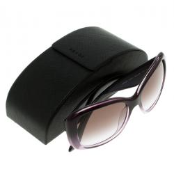 Prada Purple  SPR32P Oversized Sunglasses 