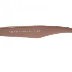 Prada Pink and Black SPR 12P Cat Eye Sunglasses