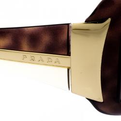Prada Black SPR01H Square Sunglasses