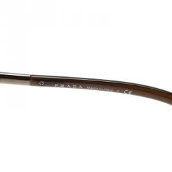 Prada Brown Oversized Square Sunglasses