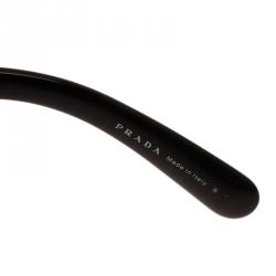 مملوكة مسبقًا Prada Black Round Baroque Sunglasses