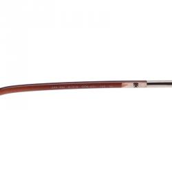 مملوكة مسبقًا Prada Brown SPR 18M Oversized Square Sunglasses