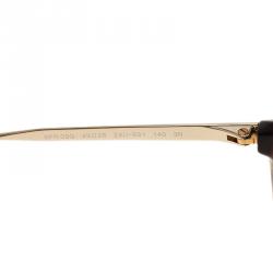 Prada Tortoise Frame Round Sunglasses 
