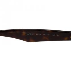 Prada Two Tone Tortoise Oversized Cat Eye Sunglasses 