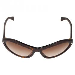 Prada Tortoise Shell Swing SPR 05N Sunglasses 
