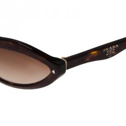 Prada Tortoise Shell Swing SPR 05N Sunglasses 