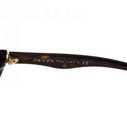 Prada Tortoise Shell Swing SPR 05N Sunglasses 