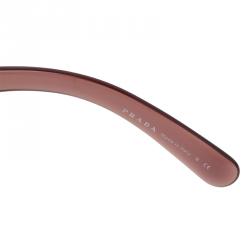 Prada Purple Baroque Rectangle Sunglasses