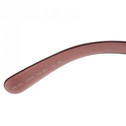 Prada Purple Baroque Rectangle Sunglasses