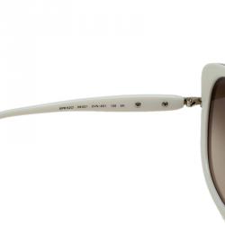 Prada Off White SPR 520 Cat Eye Sunglasses