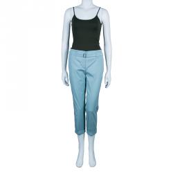 Prada Blue Casual Trousers M