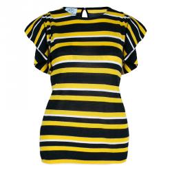 Prada Striped Knit Top M