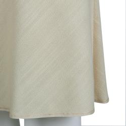 Prada Cream Textured A-Line Skirt S