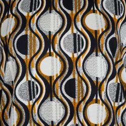 Pre Owned Prada Multicolor Printed Jersey Contrast Rib Trim Detail T-Shirt M