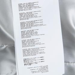 مملوكة مسبقًا معطف برادا نايلون أسود مبطن بحزام S