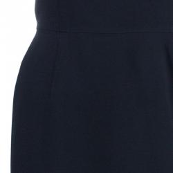 Pre Owned Prada Black Shift Dress M