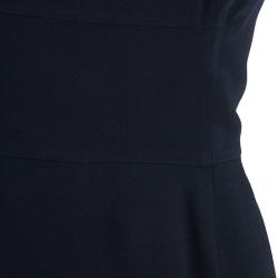 Pre Owned Prada Black Shift Dress M