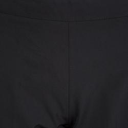 Pre Owned Prada Black High Waist Zip Detail Skinny Trousers M